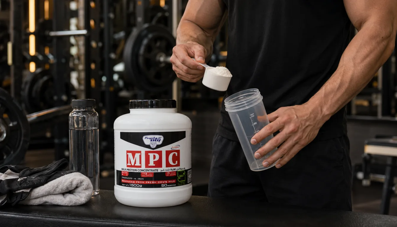 چگونه پروتئین MPC پگاه را قبل از خواب مصرف کنیم؟