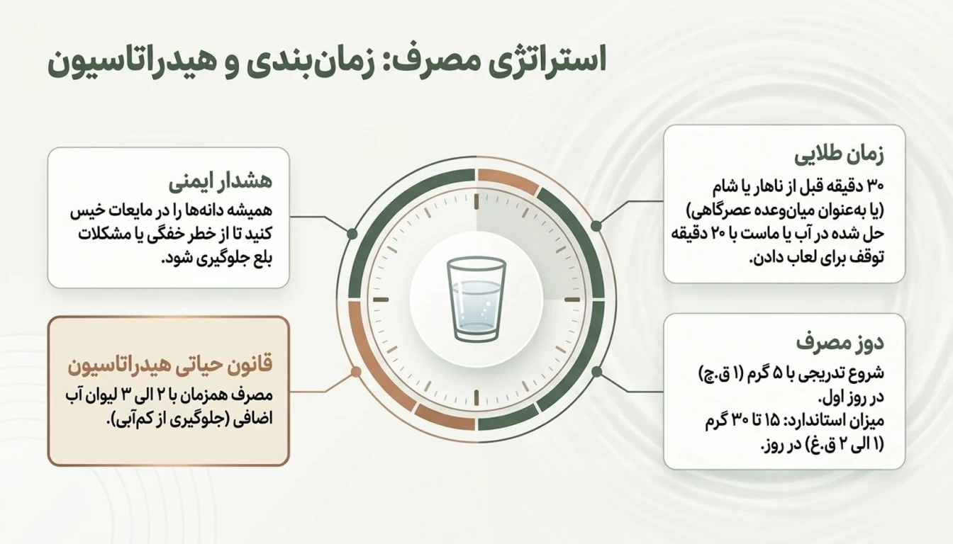 راهنمای مصرف دانه چیا- بهترین زمان مصرف دانه چیا-دانه چیا برای لاغری- پارسی بادی