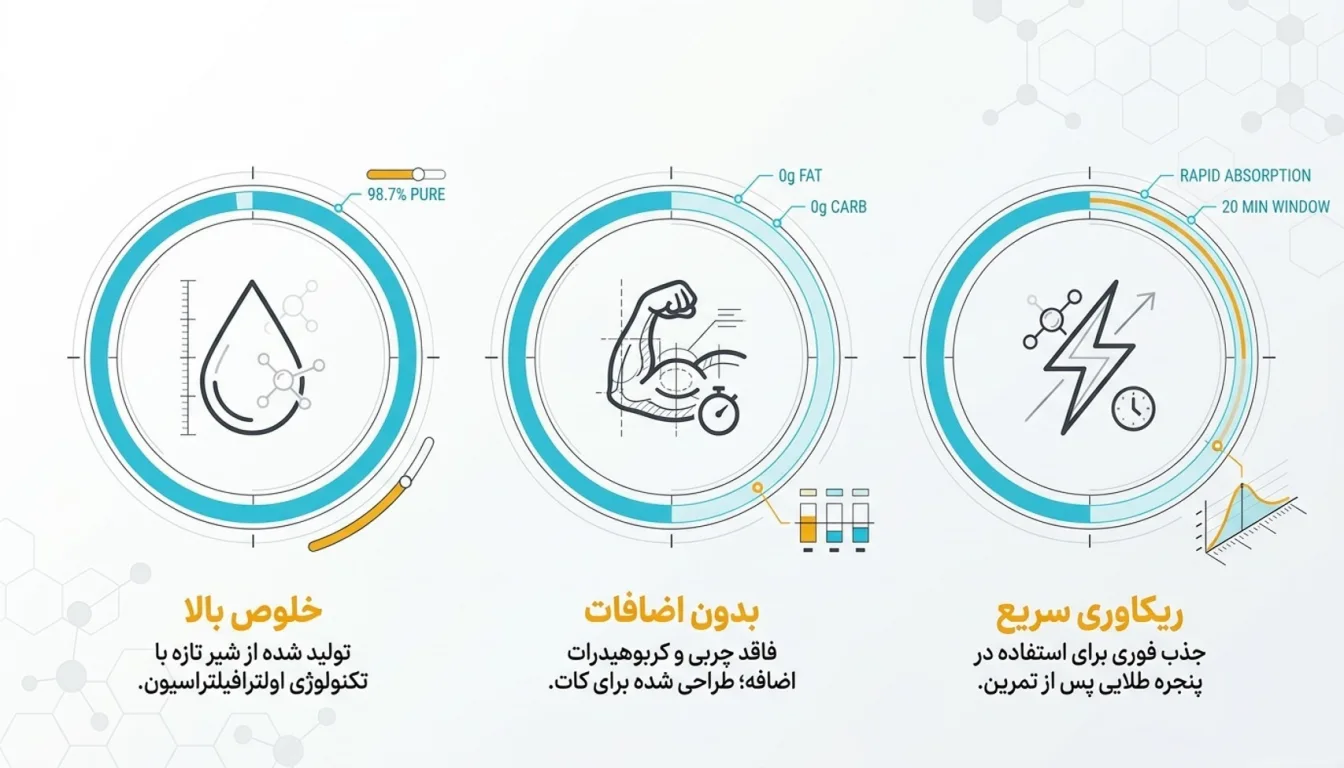 ویژگی های پروتئین وی پگاه گلپایگان 80 درصد-وی پگاه-وی پگاه گلپایگان-پارسی بادی