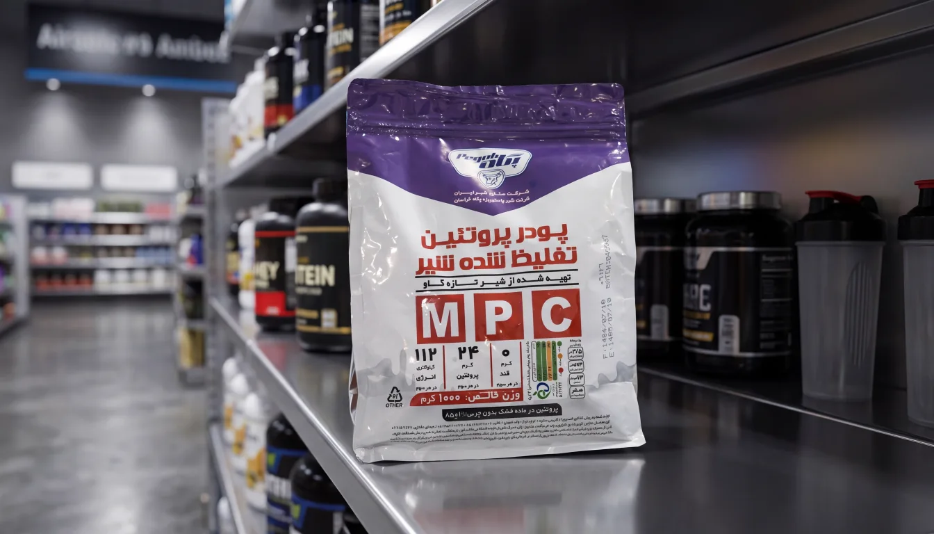 مقایسه MPI پگاه با MPC و وی ایزوله (WPI)-پروتئین MPI پگاه-پارسی بادی