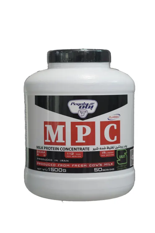 پروتئین mpc پگاه خراسان 65% | پروتئین شیر کنسانتره خراسان 1.5 کیلویی