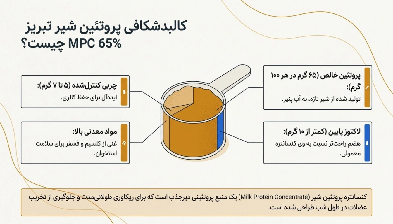 ترکیبات و ارزش غذایی پروتئین شیر تبریز-پارسی بادی