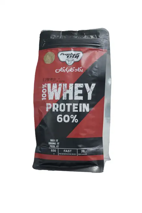 پروتئین وی پگاه گلپایگان 60 درصد | 650 گرمی + قیمت تضمینی
