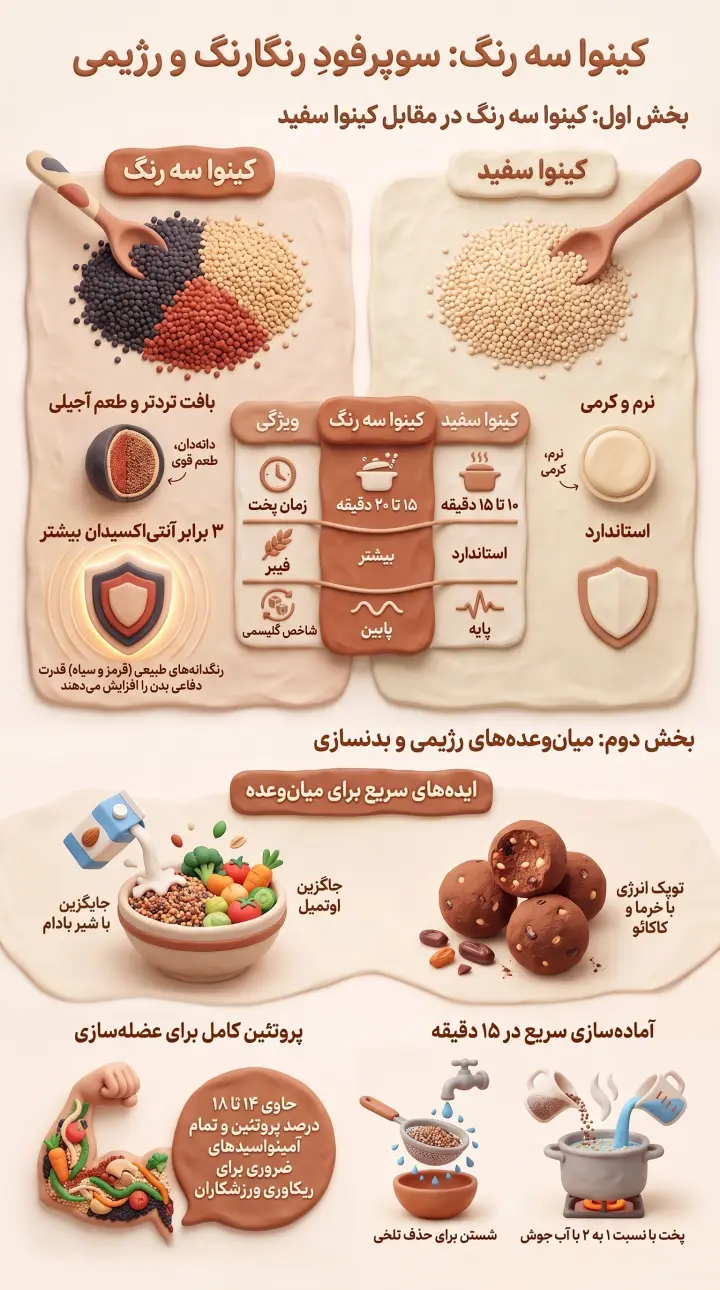 کینوا سه رنگ