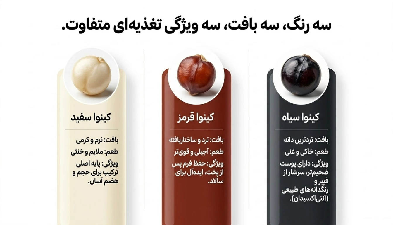 کینوا سه رنگ