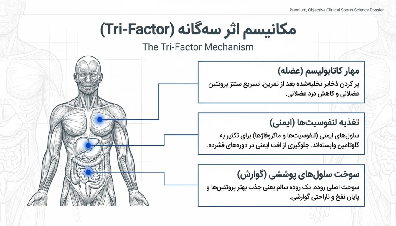 مزایای مصرف گلوتامین پگاه برای ورزشکاران-فواید گلوتامین اولترا پاور پگاه-پارسی بادی